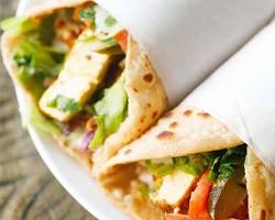 Paneer Shawarma